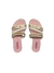 Chinelo Slide Rasteira Infantil Glitter Molekinha 2353.105 - Multimarcasltda