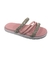 Chinelo Infantil Slide Molekinha Rasteira Strass 2352.107 - Multimarcasltda