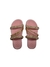 Chinelo Infantil Slide Molekinha Rasteira Strass 2352.107 - Multimarcasltda