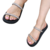 Chinelo Feminino Slide Tira Strass Moleca 5469.118 na internet