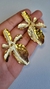 Aretes orquidea - comprar online