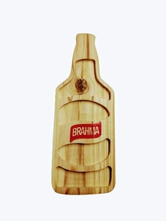 COPETINERO BOTELLA MADERA 20 X 48 CM - El Regalon