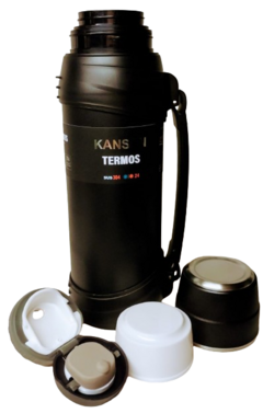 TERMO ACERO INOXIDABLE KANSON 2.5 lts T-2302 - El Regalon