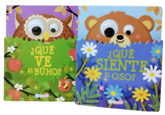 LIBRO OJITOS BUHO/RANA/RATON/OSO 927