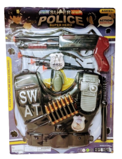 AD SUPER SET DE POLICIA ART 50790 - comprar online