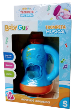 AD TROMPETA MUSICAL BABY GUS (2317)