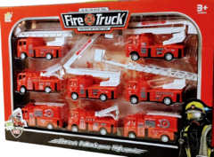 DIC SET DE CAMIONCITOS BOMBERO F-00532