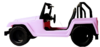 MINIPLAY JEEP BARBIE EN RED 3887