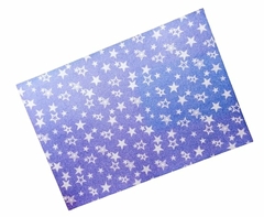 ASB CARTULINA FANTASIA C/ GLITTER ESTRELLAS AZUL 8944 - comprar online