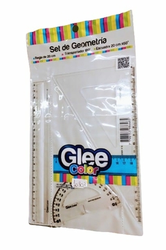 GLEE GEOMETRIA SET X 3TRANSP - comprar online