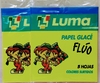 LUMA PAPEL GLACE FLUO