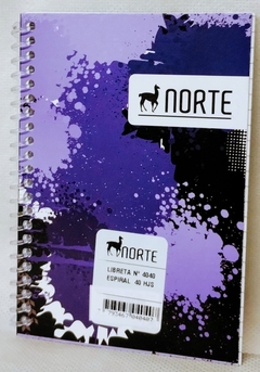 NORTE LIBRETA C/ESPIRAL Nº4060