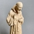 Imagem Padre Pio em Madeira Guatambu 20cm - comprar online