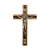 Crucifixo em Madeira Frisado 26cm Parede - comprar online