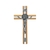 Crucifixo em Madeira Espelhado 26cm Parede - comprar online