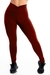 Calça Detalhe Cós Vermelho Legging Lisa | REF: LX314