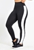 Calça com Listra Branca Legging Preto | REF: LX200 - comprar online