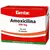  Imagen del producto Ampicilina 500 mg en caja con 100 cápsulas de Genfar, utilizado para el tratamiento de diversas infecciones bacterianas como infecciones respiratorias, urinarias, gastrointestinales y de la piel. Cada cápsula contiene 500 mg de ampici