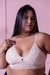 SUTIÃ PLUS SIZE CONFORT MICROFIBRA E RENDA