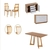 CADEIRA HERMES/MESA HERMES/BUFFET CENTAURI - comprar online