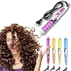 Modelador de Cachos em Espiral Cacheador de Cabelo Ondas Profissional Bivolt - NHC - 5300