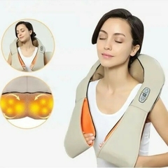 Colete Shiatsu Pescoço Massageador Cervical Ombros Lombar