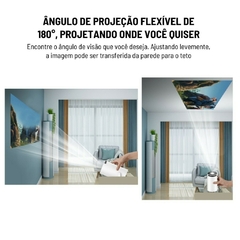 Projetor 4K HD 150 Polegadas Celular, Tv B0x, Xbox, PS, Pc, Wifi HY300 Pro Magcubic - JaraguaShop