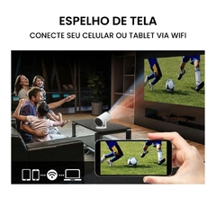 Imagem do Projetor 4K HD 150 Polegadas Celular, Tv B0x, Xbox, PS, Pc, Wifi HY300 Pro Magcubic