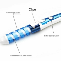 Modelador de Cachos em Espiral Cacheador de Cabelo Ondas Profissional Bivolt - NHC - 5300 na internet