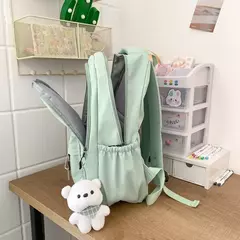 Mochila impermeável de alta capacidade para mulher