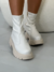 BOTA OFF STRECH OFF WHITE - Jessica Viana Shoes