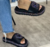 BIRKEN NEIVA DE PALA COM CORAÇÃO DE STRASS PRETA - comprar online