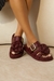 Imagem do BIRKEN DE FLOR COM FIVELA MARSALA