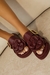 BIRKEN DE FLOR COM FIVELA MARSALA - loja online