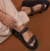 BIRKEN BANANINHA PRETA - Jessica Viana Shoes