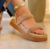 BIRKEN 2 TIRAS OURO LIGTH - Jessica Viana Shoes