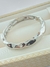 PULSEIRA BRACELETE EFEITO MARTELADO VERNIZ ITALIANO - comprar online