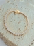 PULSEIRA FESTA RIVIERA NAVETES CRISTAIS OURO 18K