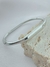 PULSEIRA BRACELETE LISO COM PONTO DE LUZ VERNIZ ITALIANO