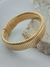 PULSEIRA BRACELETE MALEÁVEL SNAKE FOLHADO A OURO - comprar online