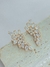 BRINCO SEMI EARCUFF CRAVEJADO FOLHADO A OURO