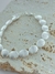 PULSEIRA CIRCULOS PRENSADOS ACETINADO RÓDIO BRANCO - comprar online