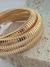 PULSEIRA BRACELETE SNAKE DOURADA FOLHADO A OURO - comprar online