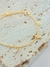 PULSEIRA PENDENTES PONTINHOS DE LUZ E DOURADO FOLHADO A OURO - comprar online