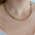 choker de piedra natural jaspe madera y acero quirúrgico conexión con la naturaleza y la tierra