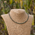 collar choker de piedra natural energética turquesa africana cuentas de 4 mm con cadena de extensión y cierre de acero quirúrgico regulable elevá tu energía y tu look