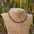 collar choker de piedra natural energética turquesa africana cuentas de 6 mm con cadena de extensión y cierre de acero quirúrgico regulable elevá tu energía y tu look