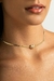 Choker fita coração