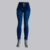 Pantalon 3 botones azul