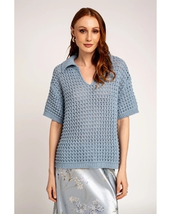 Blusa Gola Polo Rafaela Tomazzoni - loja online